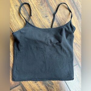 Victoria's Secret Black Camisole Top With Adjustable Straps